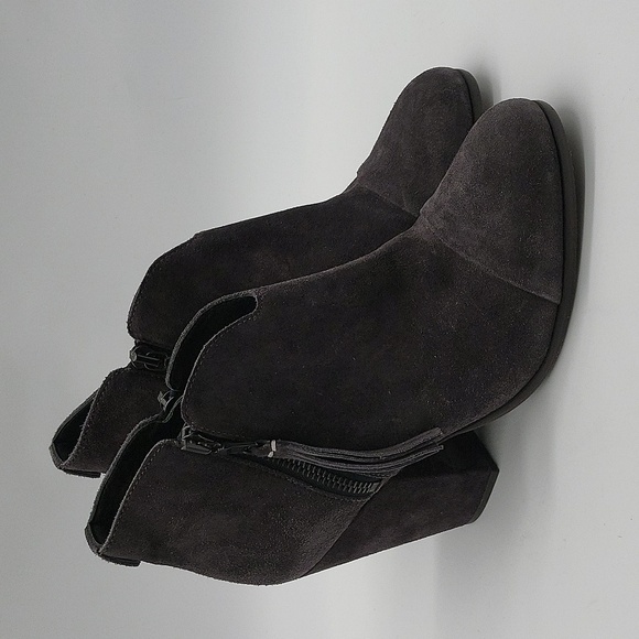 706- Rag & Bone Suede Knee Boots Charcoal Color Size 7.5 - Picture 1 of 9